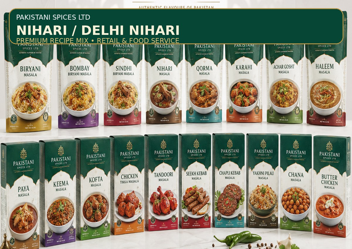 Curry, Salan & Slow-Cook packaging