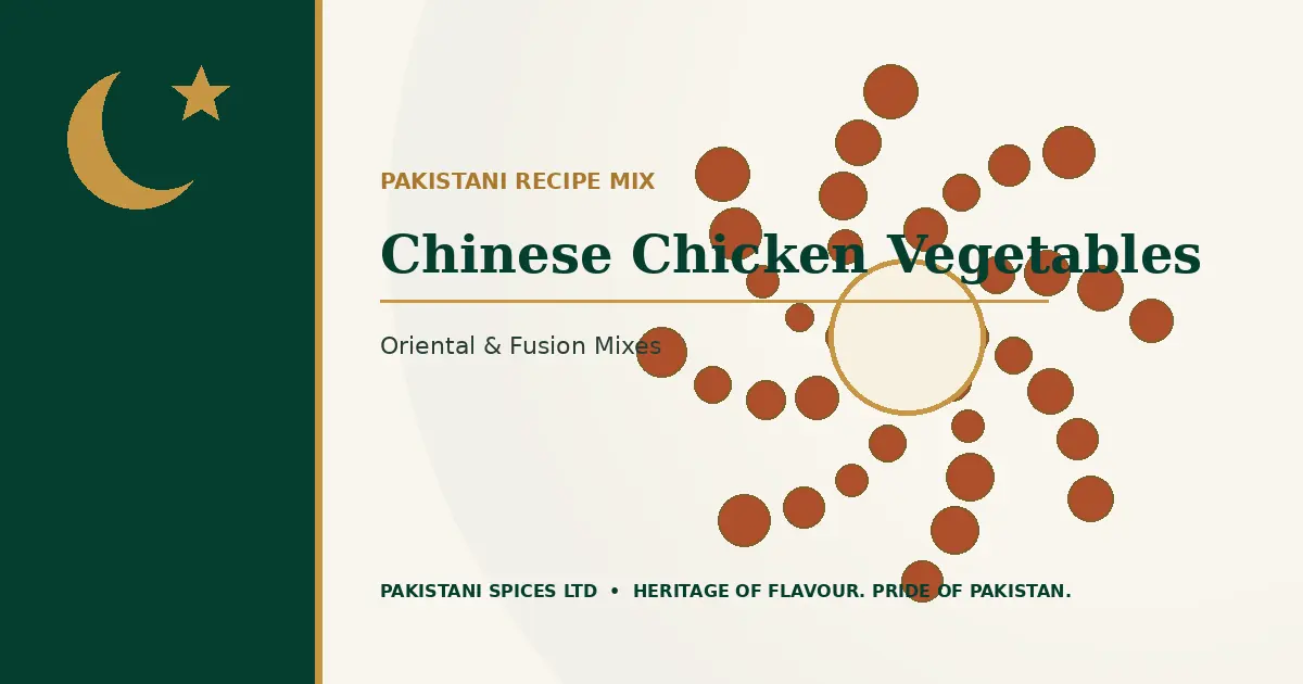 Chinese Chicken Vegetables dedicated guide image