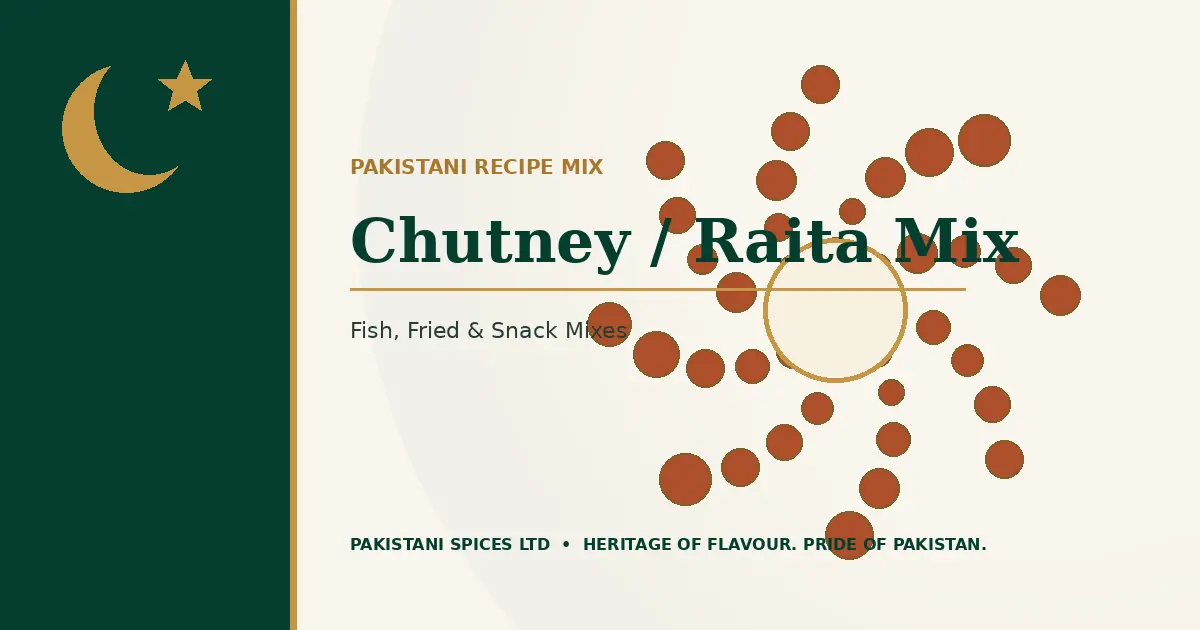 Chutney / Raita Mix dedicated guide image
