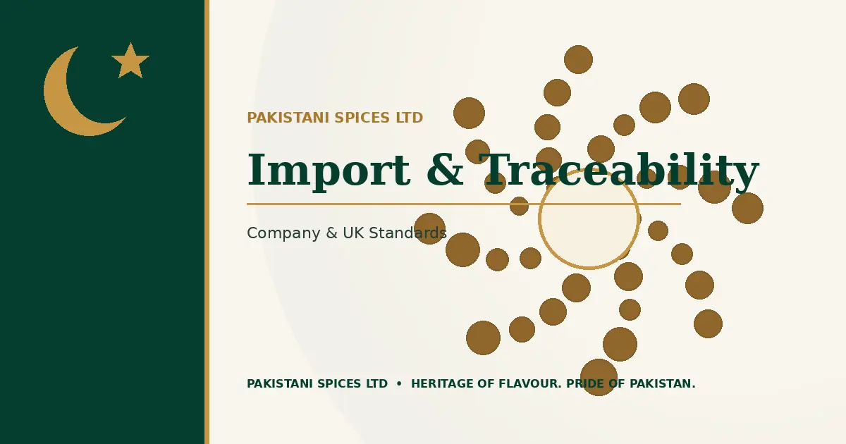 Import & traceability branded page illustration