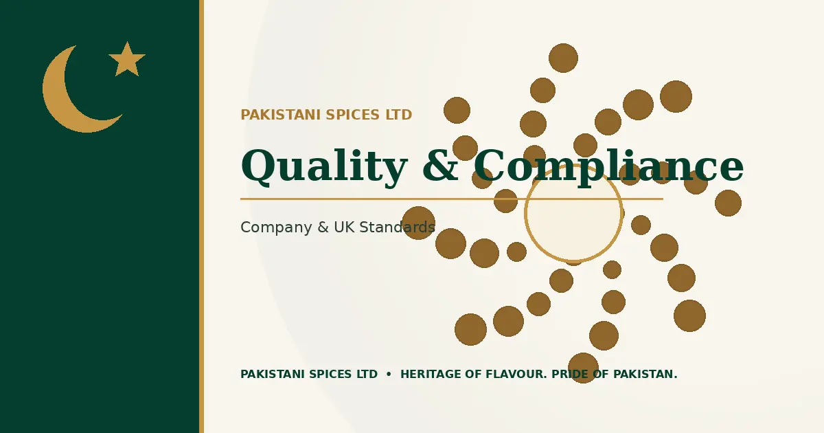 Quality & compliance framework branded page illustration