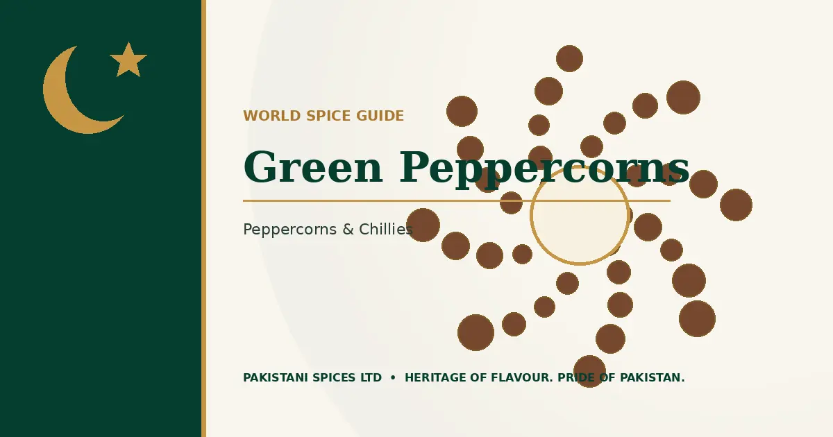 Green Peppercorns dedicated guide image