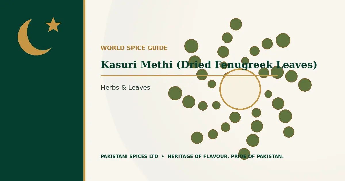 Kasuri Methi (Dried Fenugreek Leaves) dedicated guide image